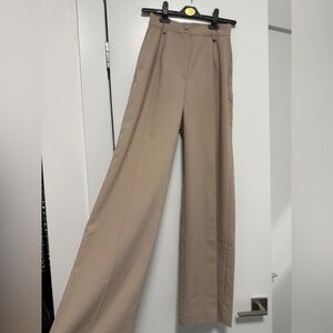 Elegant Tan Women's Pantsuit